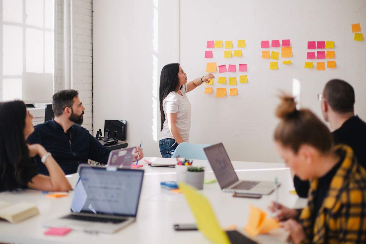 Consultants AGILEA en atelier d'amélioration continue